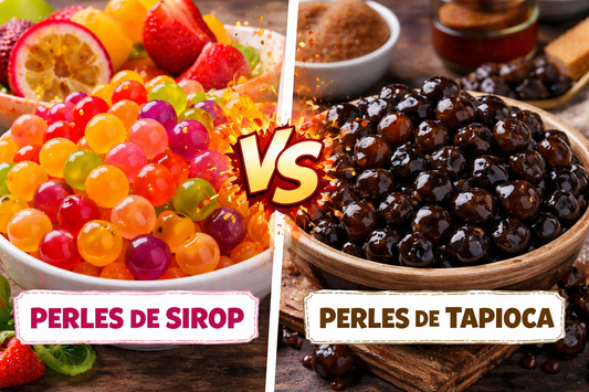 Perles de Sirop VS Tapioca : Le Match