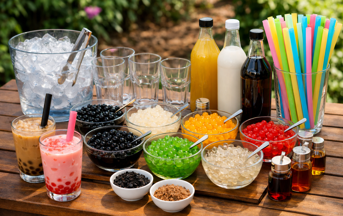 Boba bar à la maison