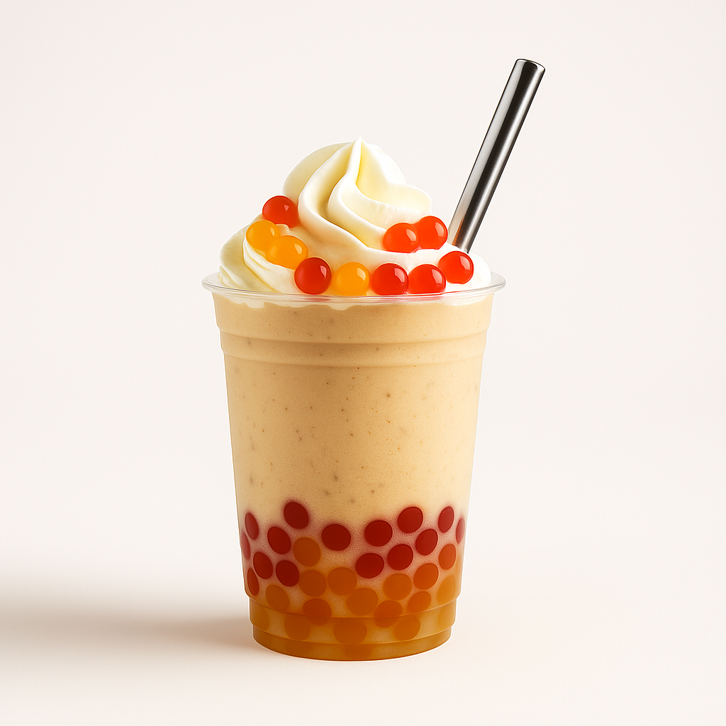 Bubble tea frappé
