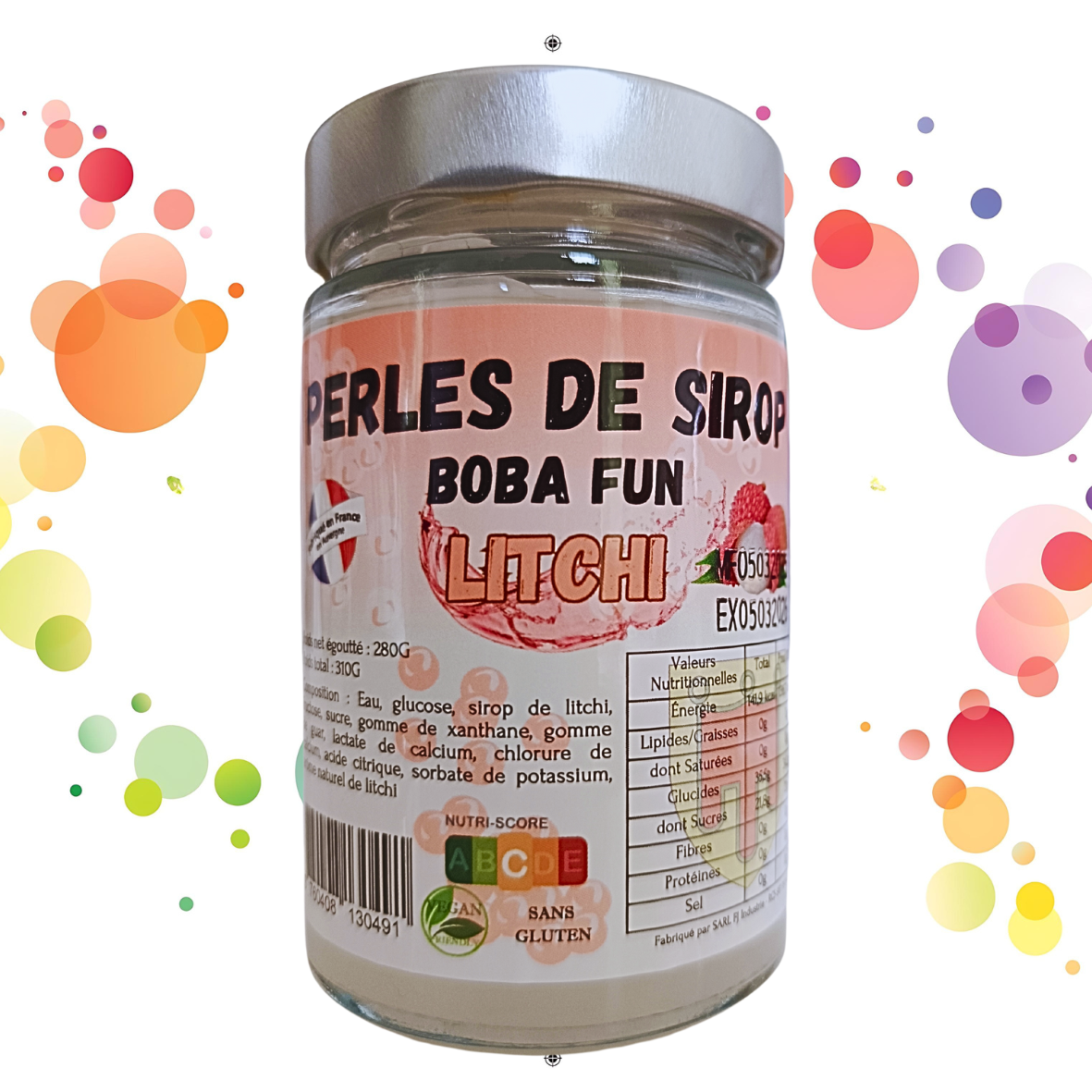 Perles de Litchi BOBA FUN