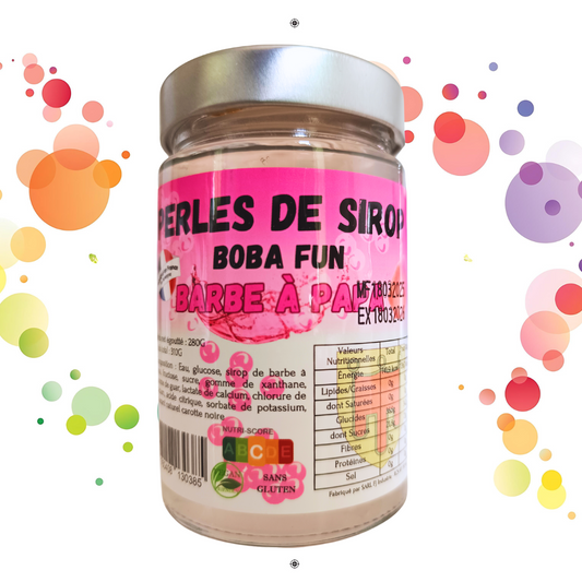 Perles de Sirop Barbe A Papa BOBA FUN
